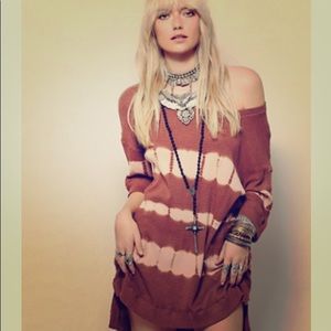 We the free Canyon wash oversized tunic